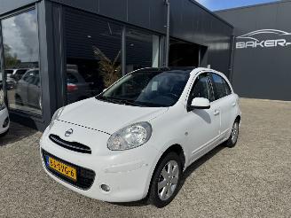 krockskadad bil auto Nissan Micra 1.2 Tekna 2011/12