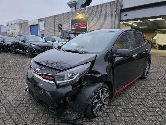 Auto incidentate Kia Picanto 1.2 GT-Line Led Navi Camera Keyless Leder Lane-Assist Acc Ecc Stoelverw. Stuurverw. 62KW/84PK 2021/11