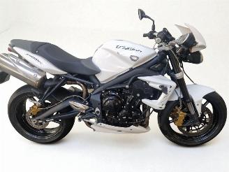 damaged motor cycles Triumph Street Triple  2013/4
