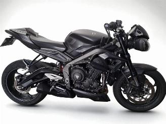 damaged motor cycles Triumph Street Triple  2022/10