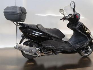 krockskadad bil bromfiets Yamaha  MAJESTY 2007/7