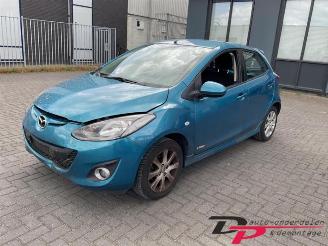 demontáž osobní automobily Mazda 2 2 (DE), Hatchback, 2007 / 2015 1.3 16V MZR 2011/9