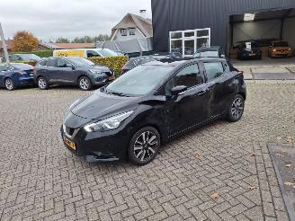 Damaged car Nissan Micra 1.0i  73pk  airco 2019/6