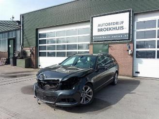 Vrakbiler auto Mercedes C-klasse C Estate (S204), Combi, 2007 / 2014 2.2 C-180 CDI 16V BlueEFFICIENCY 2012/9