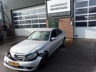 Vrakbiler auto Mercedes C-klasse C (W204), Sedan, 2007 / 2014 2.2 C-200 CDI 16V 2008/11
