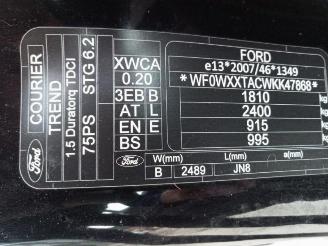 Ford Courier Transit Courier, Van, 2014 / 2023 1.5 TDCi 75 picture 20