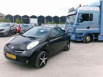krockskadad bil auto Nissan Micra 1.4 CC  Cabrio 2006/3