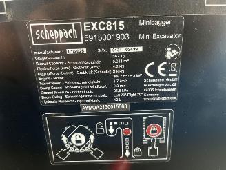 Overige  SCHEPPACH EXC815 MINIGRAVER Nieuw, 0 uur, fabrieksgarantie picture 30