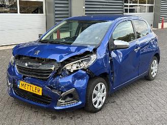 Voiture accidenté Peugeot 108 1.0 12V VVT-i Hatchback  Benzine 998cc 53kW (72pk) FWD 2019/10