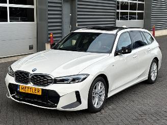 krockskadad bil auto BMW 3-serie M340i xDrive 3.0 Turbo 24V Mild hybrid Combi/o  Elektrisch Benzine 2.998cc 275kW (374pk) 4x4 2025/1