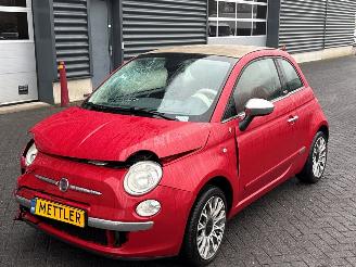 Schadeauto Fiat 500 1.2 69 Cabrio  Benzine 1.242cc 51kW (69pk) FWD 2010/6