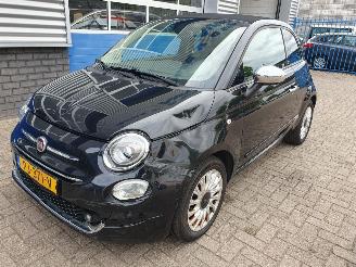 krockskadad bil auto Fiat 500C 1.2 Lounge Cabrio 2016/5