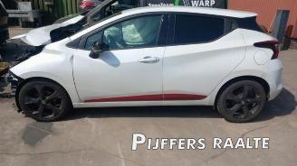 Vrakbiler auto Nissan Micra Micra (K14), Hatchback, 2016 / 2025 0.9 IG-T 12V 2018/4