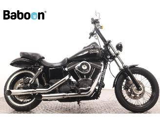 krockskadad bil motor Harley-Davidson Metropolis FXDB Dyna Street Bob 2015/6