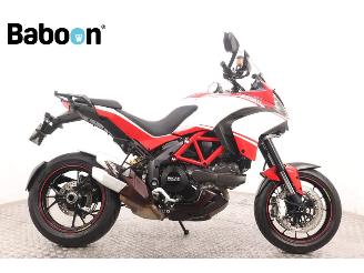 krockskadad bil motor Ducati Multistrada 1200 S Pikes Peak 2013/1