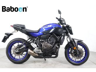 Vaurioauto  motor cycles Yamaha MT-07 ABS 2018/1