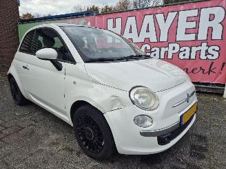 krockskadad bil auto Fiat 500 1.2 pop 2008/1