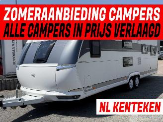 skadebil caravan Hobby  Prestige 720 2025/6