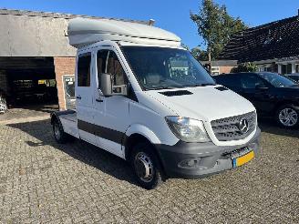 krockskadad bil bedrijf Mercedes Sprinter 516 CDI TREKKER BE DUBBEL CABINE 2018/9