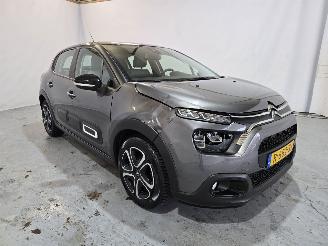 krockskadad bil auto Citroën C3 1.2 PureTech Shine Business 2022/11