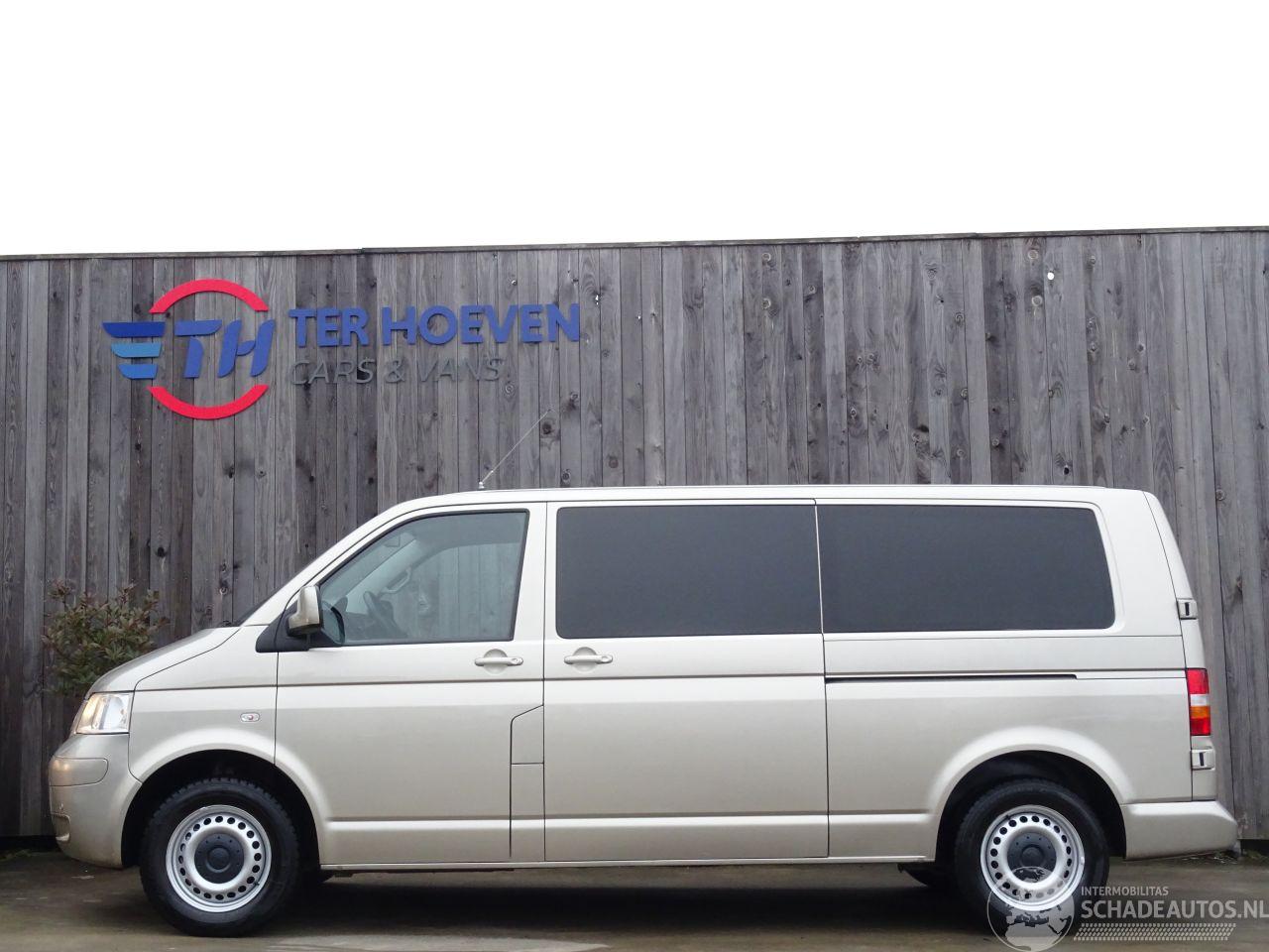 Volkswagen Transporter T5 2.5 TDi Lang Dubbele Cabine Klima Navi Schuifdak 128KW Euro 4