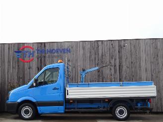 Damaged car Volkswagen Crafter 2.0 TDi Open Laadbak Kraan Airco Cruise 120KW Euro 5 2013/10