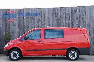 škoda osobní automobily Mercedes Vito 111 CDi Lang Dubbele Cabine Klima 5-Persoons Trekhaak 85KW Euro 4 2009/4