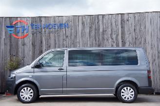skadebil auto Volkswagen Transporter T5 2.0 TDi Lang 9-Persoons Airco Cruise DSG 103KW Euro 5 2014/8