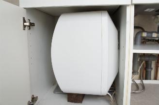 Mercedes Sprinter 412D Koffer Laadklep Wooncabine WC Douche Koelkast Droger Wasmaschine picture 16