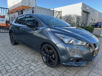 krockskadad bil auto Nissan Micra 0.9 IG-T Tekna 2017/3
