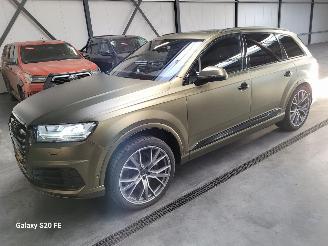 uszkodzony samochody osobowe Audi SQ7 4.0 TDi 320-KW Automaat Quattro S-Line 2017/11