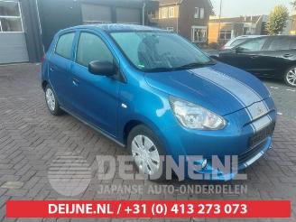 demontáž osobní automobily Mitsubishi Space-star Space Star (A0), Hatchback, 2012 1.0 12V 2014/6