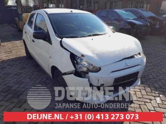 demontáž osobní automobily Mitsubishi Space-star Space Star (A0), Hatchback, 2012 1.0 12V 2013/4