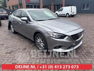 Salvage car Mazda 6 6 (GJ/GH/GL), Sedan, 2012 2.2 SkyActiv-D 150 16V 2015/2