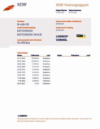 Mitsubishi Space-star 1.2 Cool+ Airco picture 16