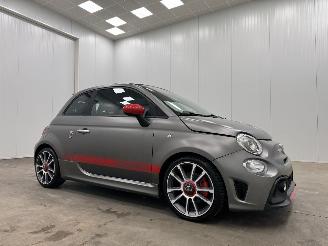 Damaged car Fiat 500C Abarth 595 Tourismo Navi Clima 2020/10