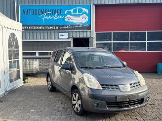 Vrakbiler auto Nissan Note Note (E11), MPV, 2006 / 2013 1.4 16V 2006/7