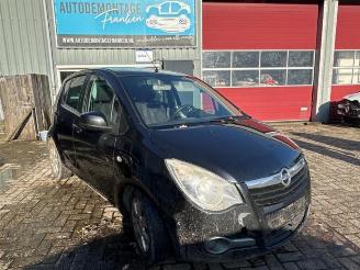 Vrakbiler auto Opel Agila Agila (B), MPV, 2008 / 2014 1.0 12V ecoFLEX 2010/9