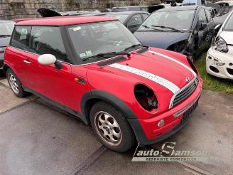 Auto da rottamare Mini One Mini One/Cooper (R50), Hatchback, 2001 / 2007 1.6 16V One 2003/9