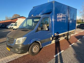 skadebil bedrijf Mercedes Sprinter 314 CDI 105KW KOFFER LAADKLEP LBW KLIMA EURO6! 2016/10