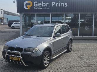 škoda osobní automobily BMW X3 2.5 24V SUV  Benzine 2.495cc 141kW (192pk) 4x4 2004/5