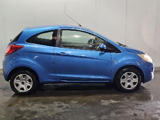 krockskadad bil auto Ford Ka 1.2 Hatchback  Benzine 1.242cc 51kW (69pk) FWD 2009/6