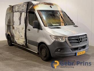 demontáž osobní automobily Mercedes Sprinter Sprinter 3,5t (907.6/910.6), Van, 2018 314 CDI 2.1 D FWD 2020/7