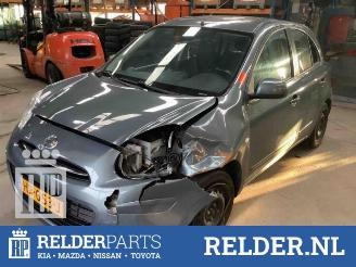 Auto da rottamare Nissan Micra Micra (K13), Hatchback, 2010 / 2016 1.2 12V 2012/12