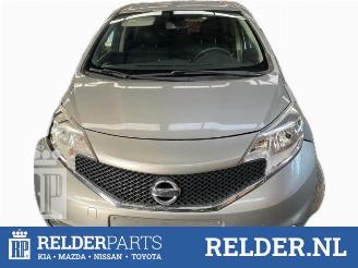 Vrakbiler auto Nissan Note Note (E12), MPV, 2012 1.5 dCi 90 2016/9