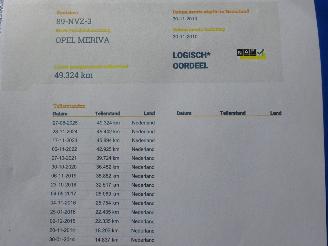 Opel Meriva 1.4 Edition, Airco, Cruise control, Nieuwe APK, 49.000 km !!! picture 15