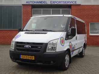 uszkodzony samochody osobowe Ford Transit 2.2 TDCI 9 persoons, Airco, El.pakket , Nieuwe APK, 1e eigenaar 2008/2