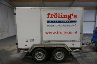 Unfall Kfz Anhänger Verdonk  Tandemasser Spuitwagen CLEANER 2005/4