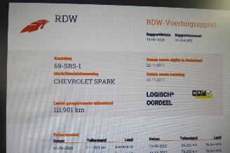 Chevrolet Spark 1.0 16v LS Bi fuel Lpg/ Cng / Benzine  111896km nap Airco picture 6