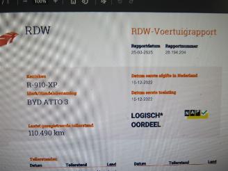 BYD Atto 3 Design 60 Suv  12-2022  Elektrisch Suv Leer camera [ auto loopt en rijd picture 8